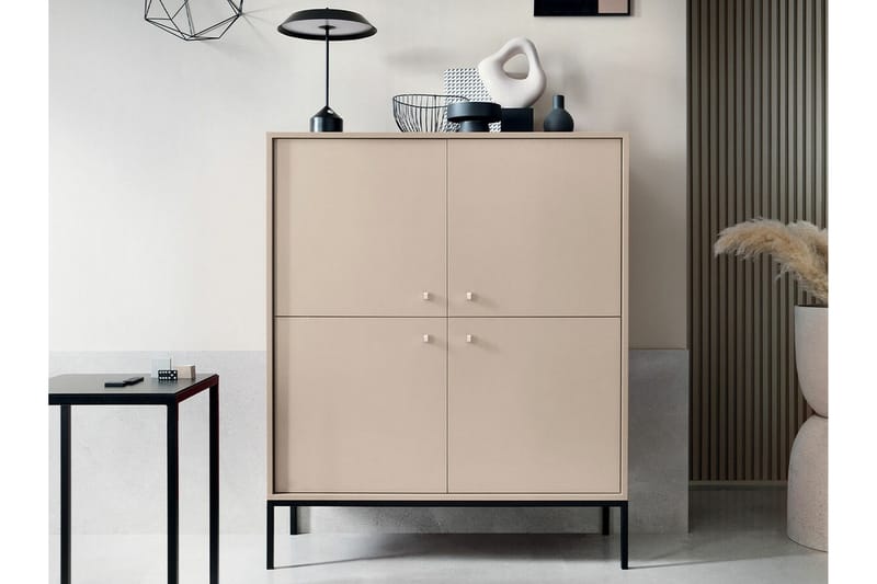 Klinkerville Highboard Svart - Förvaring - Förvaringsmöbler - Byrå