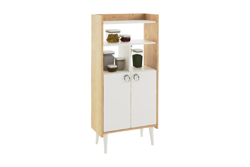 LOGGY Highboard 60x30 cm Natur/Vit - Förvaring - Förvaringsmöbler - Byrå