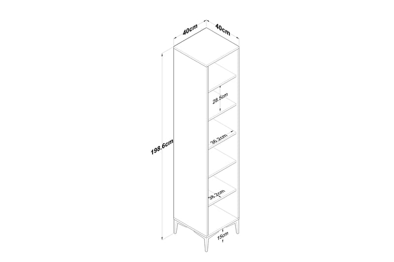 Manorma Highboard Vit - Förvaring - Förvaringsmöbler - Byrå