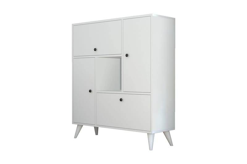 PORTENHEGEN Highboard 35x105 cm Vit - Förvaring - Förvaringsmöbler - Byrå