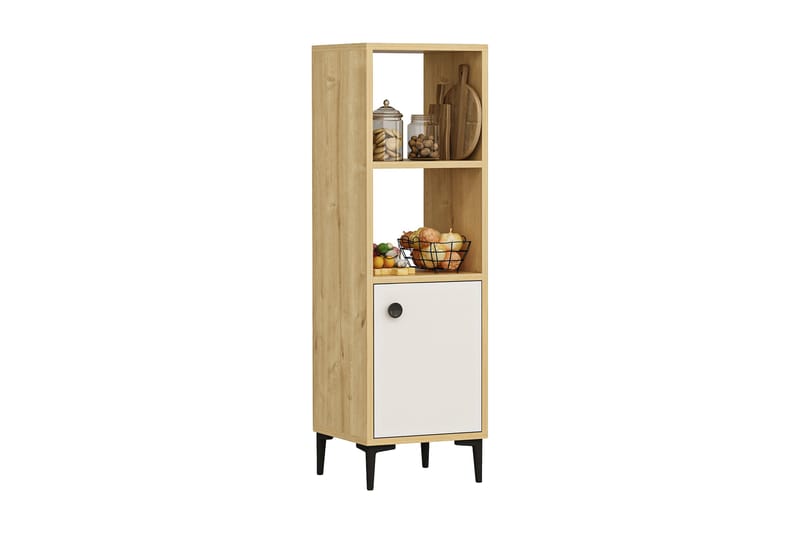 POSICO Highboard 39x35 cm Blå/Natur/Vit - Förvaring - Förvaringsmöbler - Byrå