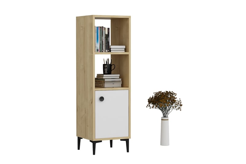 POSICO Highboard 39x35 cm Blå/Natur/Vit - Förvaring - Förvaringsmöbler - Byrå