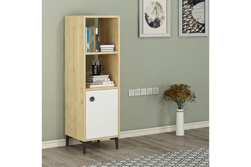 POSICO Highboard 39x35 cm Blå/Natur/Vit - Förvaring - Förvaringsmöbler - Byrå