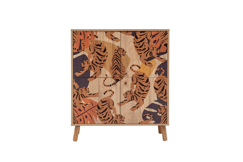 TIGRIS Highboard 95x111 cm Flerfärgad - Förvaring - Förvaringsmöbler - Byrå