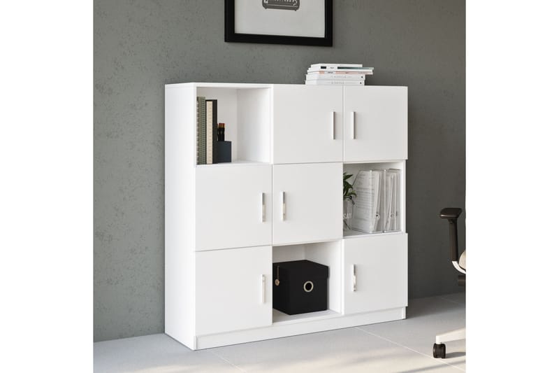 UFFERING Highboard 38x120 cm Vit - Förvaring - Förvaringsmöbler - Byrå