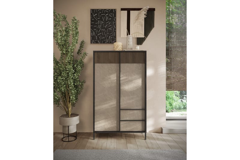 Everest Highboard 106x177 cm - Mässing - Förvaring - Förvaringsmöbler - Byrå