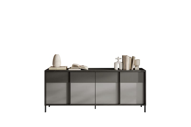 Everest Skänk 206x40 cm - Grå/Mörkgrå - Förvaring - Förvaringsmöbler - Skänkar & sideboards