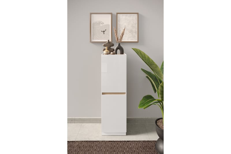 FANTASY Highboard 54x170 cm Brass - Mässing - Förvaring - Förvaringsmöbler - Byrå