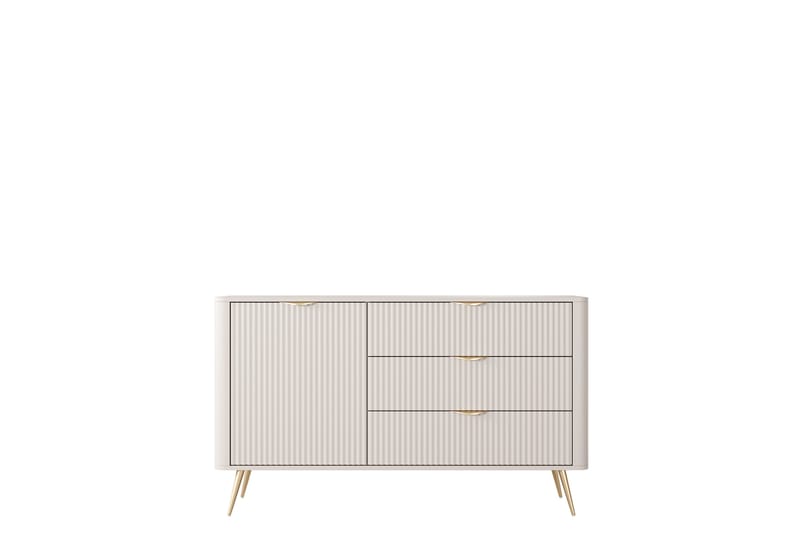 Forba Byrå 138 cm - Beige - Förvaring - Förvaringsmöbler - Byrå