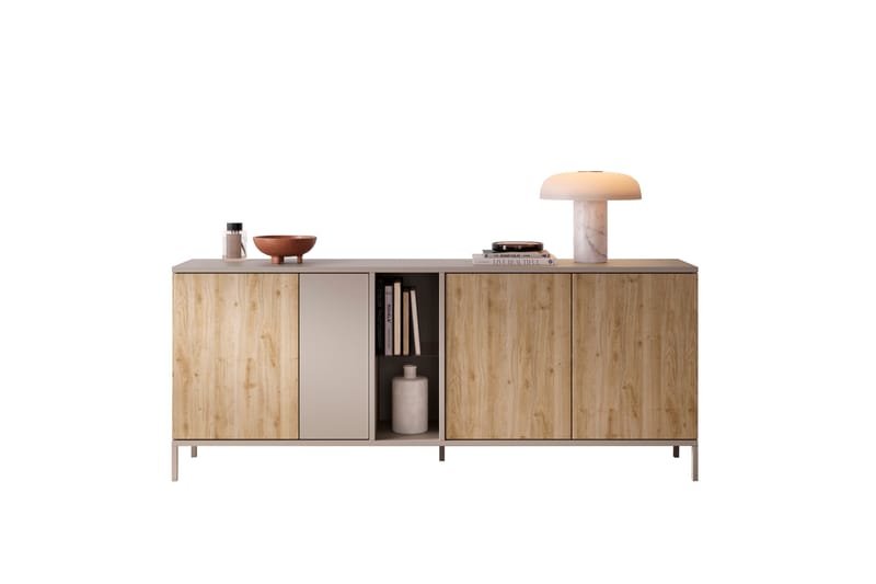 Gent Skänk 210x43 cm - Brun - Förvaring - Förvaringsmöbler - Skänkar & sideboards