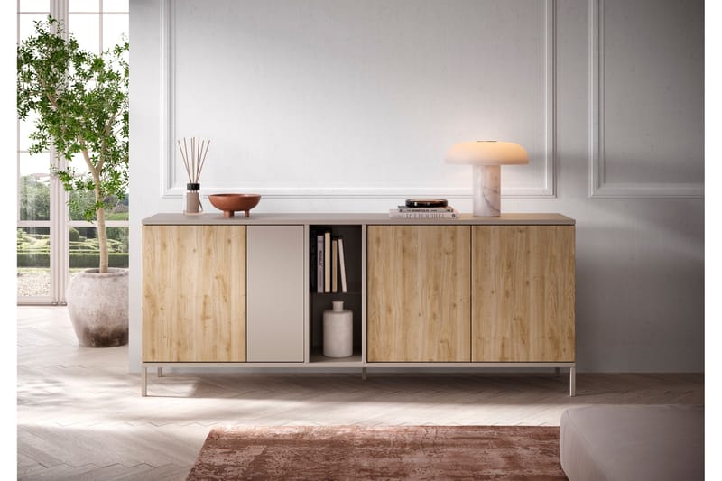 Gent Skänk 210x43 cm - Brun - Förvaring - Förvaringsmöbler - Skänkar & sideboards