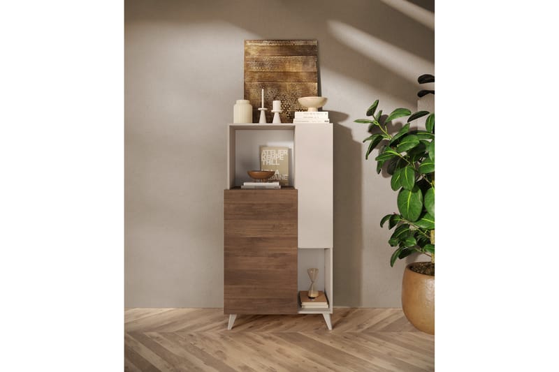 Monaco Highboard 81x154 cm - Mässing - Förvaring - Förvaringsmöbler - Byrå