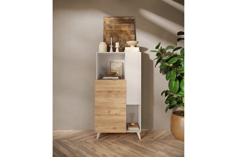 Monaco Highboard 81x154 cm - Mässing - Förvaring - Förvaringsmöbler - Byrå