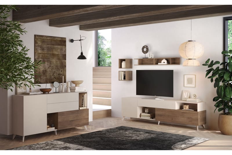 Monaco Skänk 181x42 cm - Mässing - Förvaring - Förvaringsmöbler - Skänkar & sideboards