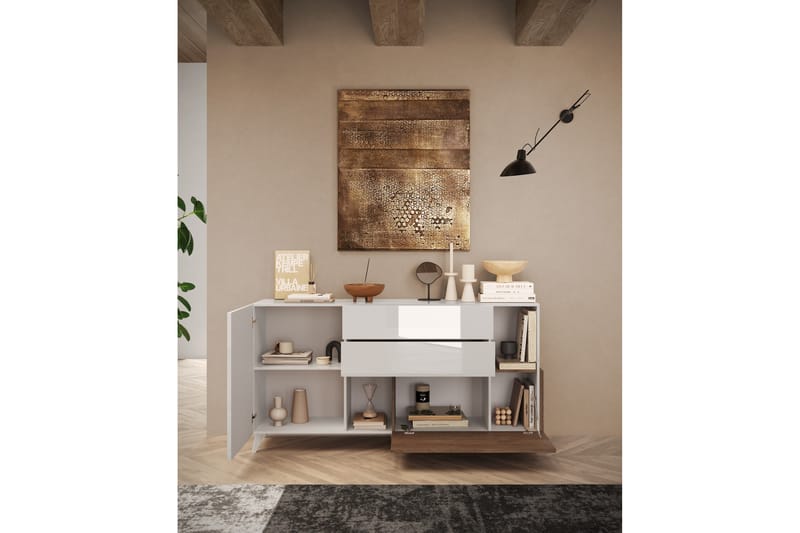 Monaco Skänk 181x42 cm - Mässing - Förvaring - Förvaringsmöbler - Skänkar & sideboards