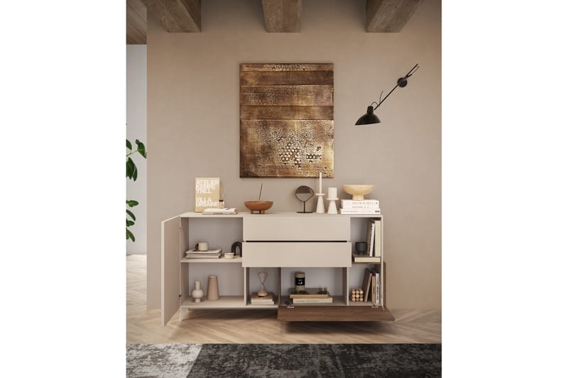 Monaco Skänk 181x42 cm - Mässing - Förvaring - Förvaringsmöbler - Skänkar & sideboards