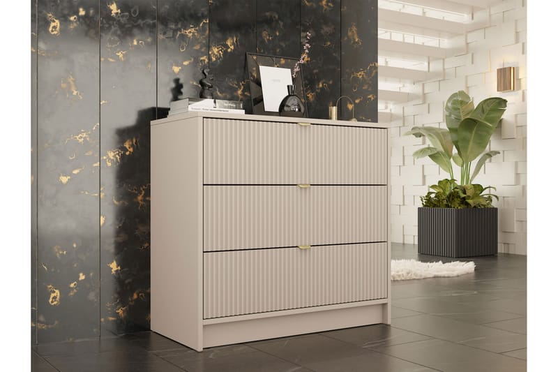 Novaj Highboard - Beige - Förvaring - Förvaringsmöbler - Byrå