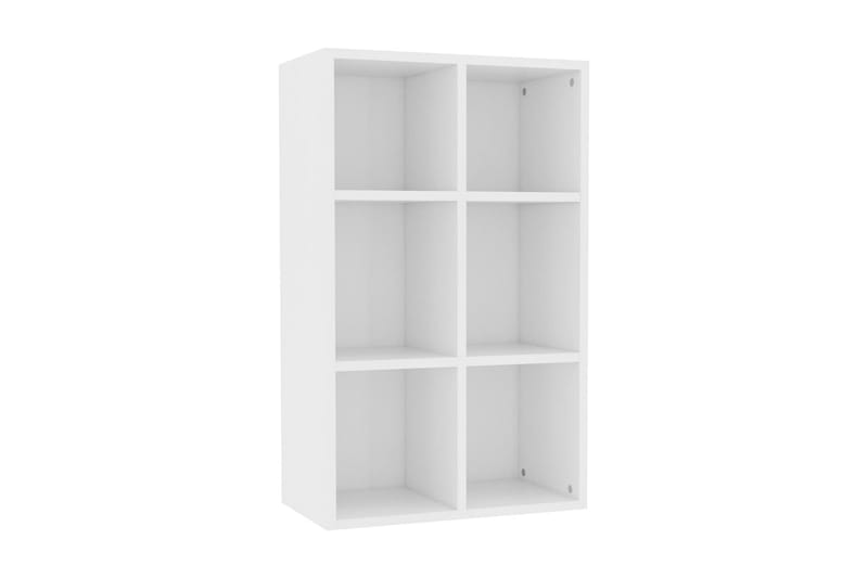 Bokhylla/skänk vit 66x30x97,8 cm spånskiva - Vit - Förvaring - Förvaringsmöbler - Skänkar & sideboards