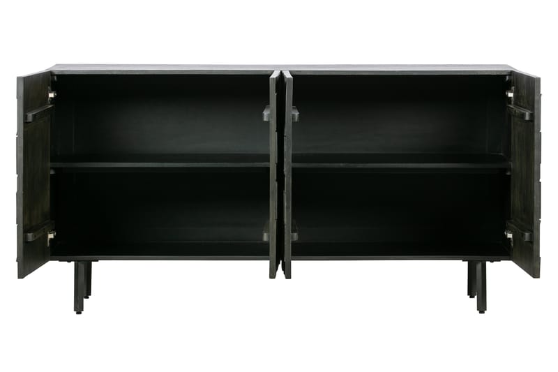 BOUSE Sideboard 160 cm Svart - Förvaring - Förvaringsmöbler - Skänkar & sideboards