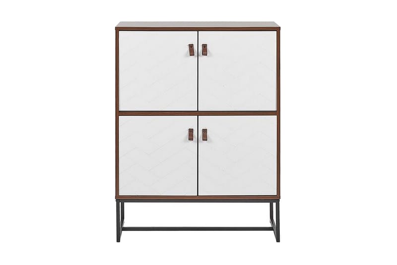 BRACANA Skänk 76x39 cm Mörkbrun/Vit - Förvaring - Förvaringsmöbler - Skänkar & sideboards