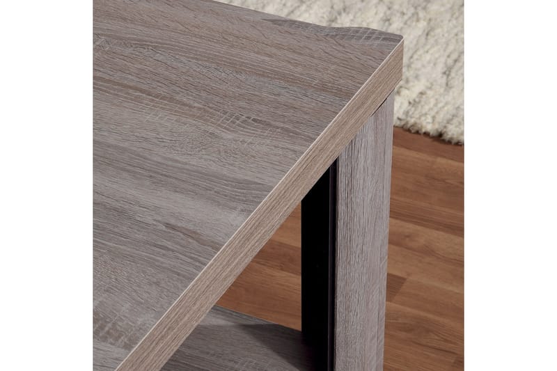 DALLAS Skänk 157x43,5x111 cm - Beige/Grå - Förvaring - Förvaringsmöbler - Skänkar & sideboards