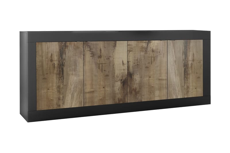 DINAMI Sideboard 43x207 cm Natur/Svart - LC SPA - Förvaring - Förvaringsmöbler - Skänkar & sideboards