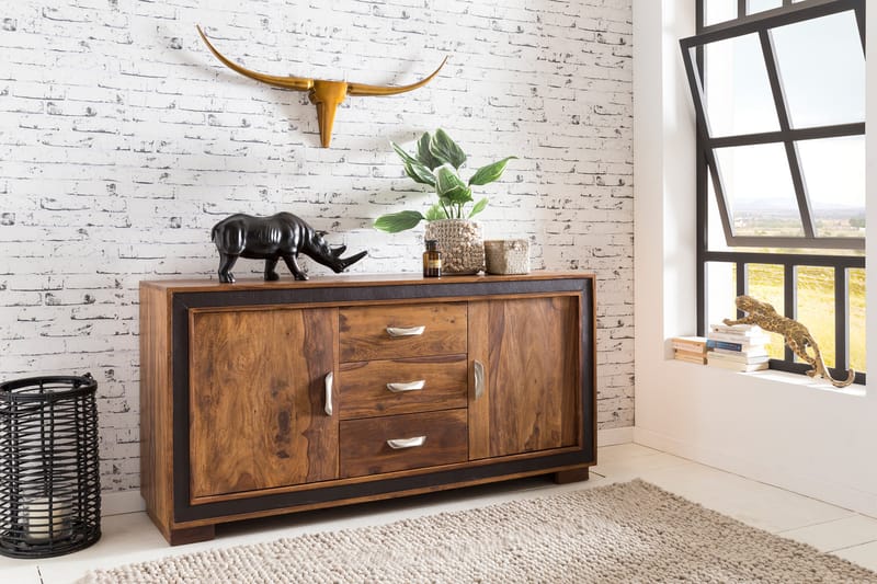 FARDRE Skänk 160x44 cm Brun - Förvaring - Förvaringsmöbler - Skänkar & sideboards