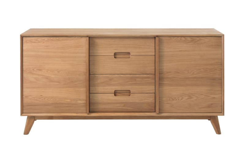 GINGRO Sideboard 3 delar 160 cm Brun - Förvaring - Förvaringsmöbler - Skänkar & sideboards