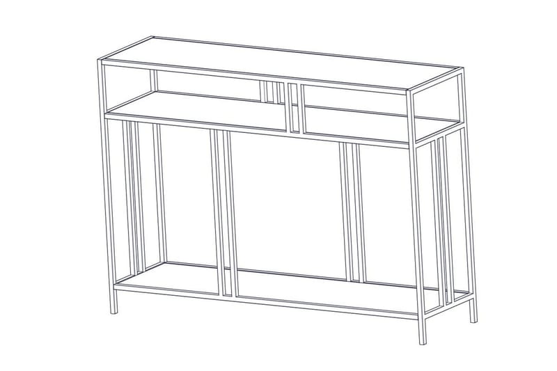 ILLEMONT Skänk 110 cm Svart - Förvaring - Förvaringsmöbler - Skänkar & sideboards