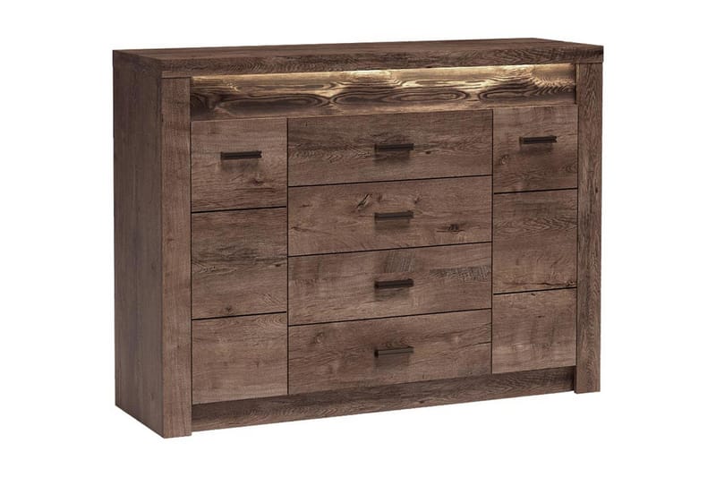 INDIANAPOLIS Skänk 137x42x104 cm - Brun - Förvaring - Förvaringsmöbler - Skänkar & sideboards