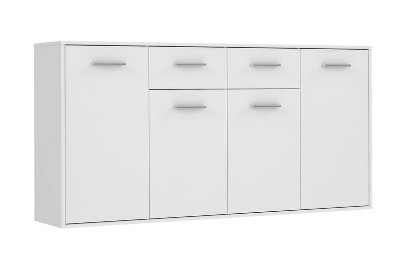 JUNAH Skänk 34x162 cm Vit - Vit - Förvaring - Förvaringsmöbler - Skänkar & sideboards