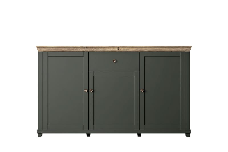 KENSTONE Sideboard 42x160 cm  Khaki/Natur - Förvaring - Förvaringsmöbler - Skänkar & sideboards