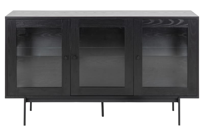 LOPESI Sideboard 40x140 cm Svart - Förvaring - Förvaringsmöbler - Skänkar & sideboards