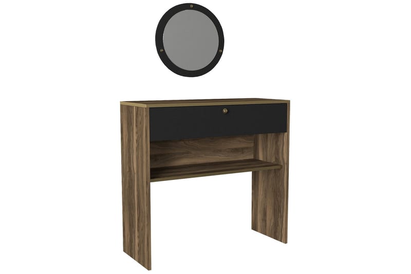 MATSCH Sideboard 90 cm Valnöt/Svart - Förvaring - Förvaringsmöbler - Skänkar & sideboards