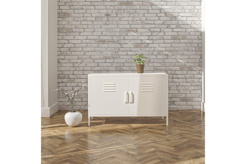 Mission District  Skänk 100x40 cm Vit - Förvaring - Förvaringsmöbler - Skänkar & sideboards