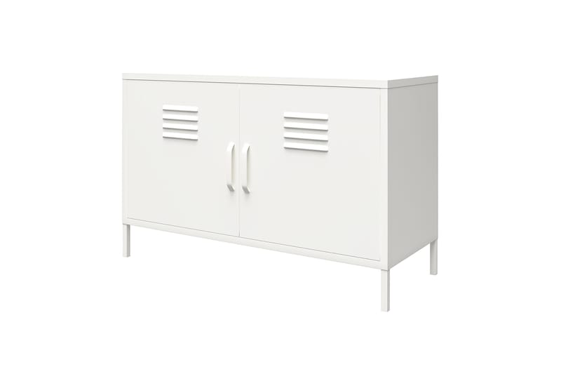 Mission District  Skänk 100x40 cm Vit - Förvaring - Förvaringsmöbler - Skänkar & sideboards