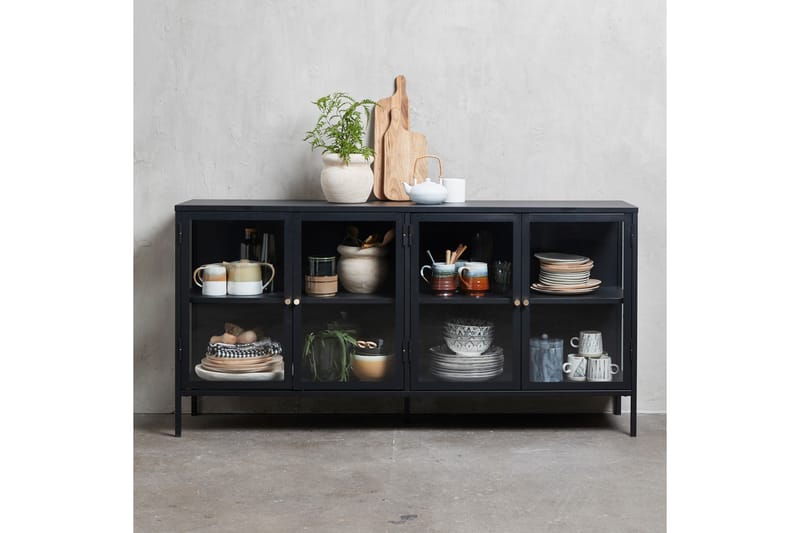 PARDON Sideboard 4 delar 170 cm Svart - Förvaring - Förvaringsmöbler - Skänkar & sideboards