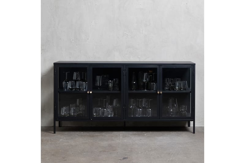 PARDON Sideboard 4 delar 170 cm Svart - Förvaring - Förvaringsmöbler - Skänkar & sideboards