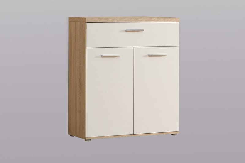 PURLPIT Skänk 80x93 cm Brun/Vit - Förvaring - Förvaringsmöbler - Skänkar & sideboards