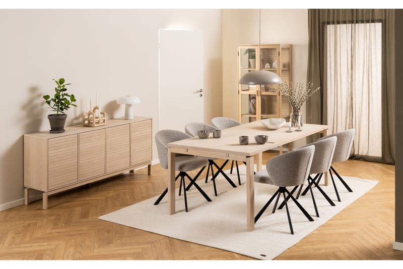 Sakie Skänk 180 cm Vit - Förvaring - Förvaringsmöbler - Skänkar & sideboards