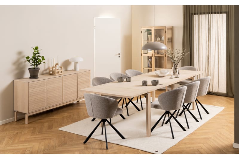 Sakie Skänk 180 cm Vit - Förvaring - Förvaringsmöbler - Skänkar & sideboards