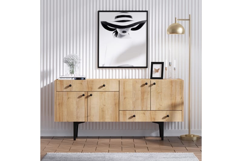 SIDEBOARD 40x140 cm Natur - Förvaring - Förvaringsmöbler - Skänkar & sideboards