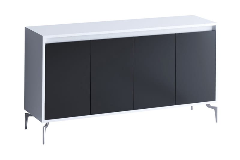 SIDEBOARD 40x140 cm Natur/Svart - Förvaring - Förvaringsmöbler - Skänkar & sideboards