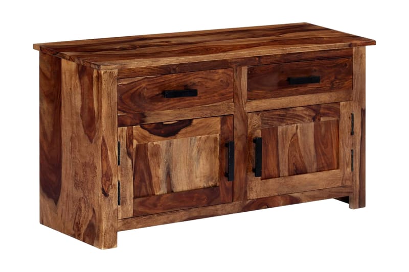 Skänk 100x30x50 cm massivt sheshamträ - Brun - Förvaring - Förvaringsmöbler - Skänkar & sideboards