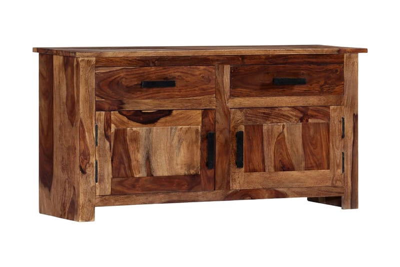 Skänk 100x30x50 cm massivt sheshamträ - Brun - Förvaring - Förvaringsmöbler - Skänkar & sideboards