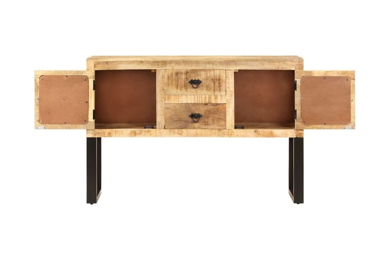 Skänk 110x30x74 cm grovt mangoträ - Brun - Förvaring - Förvaringsmöbler - Skänkar & sideboards