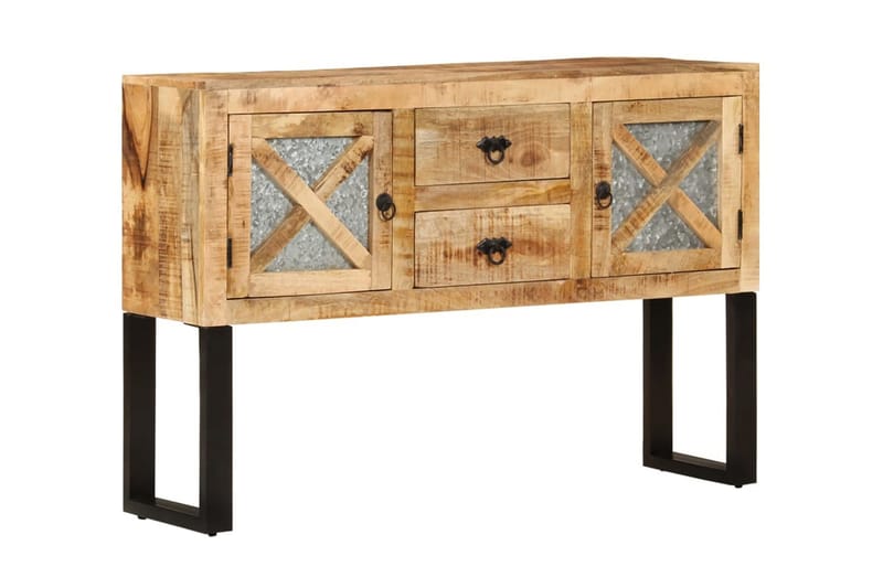 Skänk 110x30x74 cm grovt mangoträ - Brun - Förvaring - Förvaringsmöbler - Skänkar & sideboards