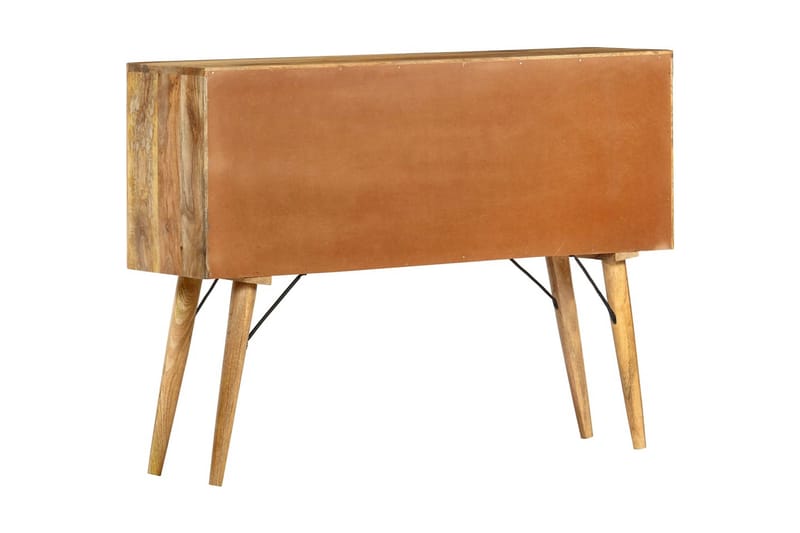 Skänk 110x30x82 cm massivt mangoträ - Brun - Förvaring - Förvaringsmöbler - Skänkar & sideboards