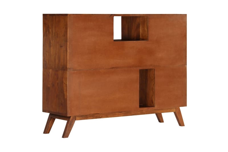 Skänk 115x35x86 cm massivt akaciaträ - Flerfärgad - Förvaring - Förvaringsmöbler - Skänkar & sideboards