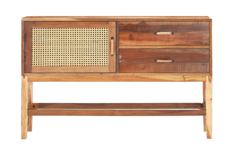 Skänk 118x30x76 cm massivt återvunnet trä - Brun - Förvaring - Förvaringsmöbler - Skänkar & sideboards